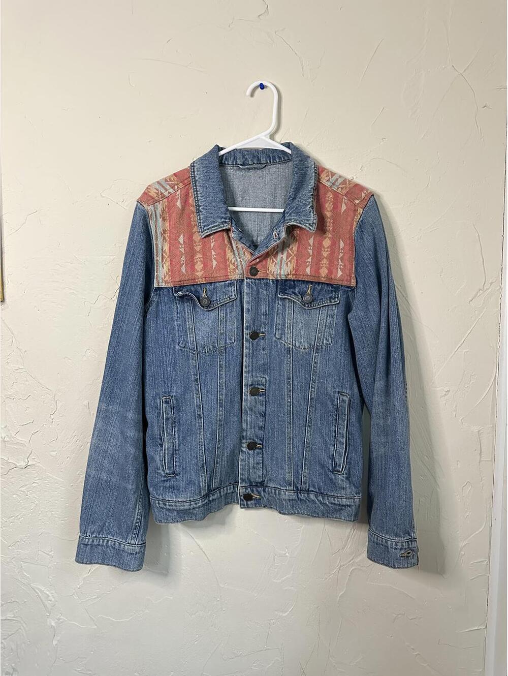 Vintage Standard cloth Denim Western Yoke denim jacket size medium
